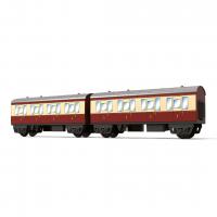 R9373 Hornby Playtrains Steam Train Coach Pack of 2